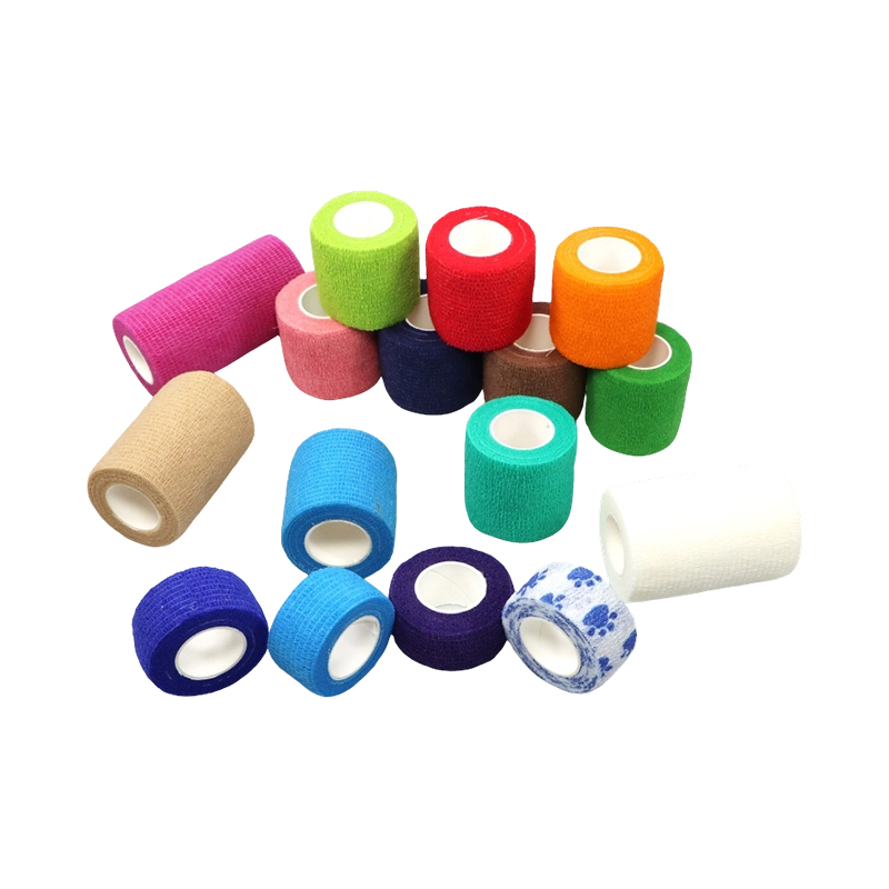 Elastická samolepiaca bandáž z prírodného latexu/bez latexu (bez bielkovín).